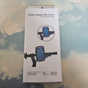 Bicyclist Weather Resistant Bike Mount for Smartphones Bicycle Accessory Gift
